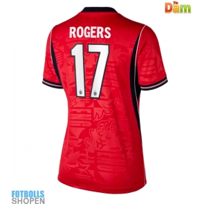 Billiga England Morgan Rogers #17 Bortatröja Dam VM 2026 Kortärmad